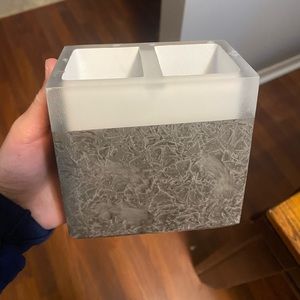 Brand new modern toothbrush holder